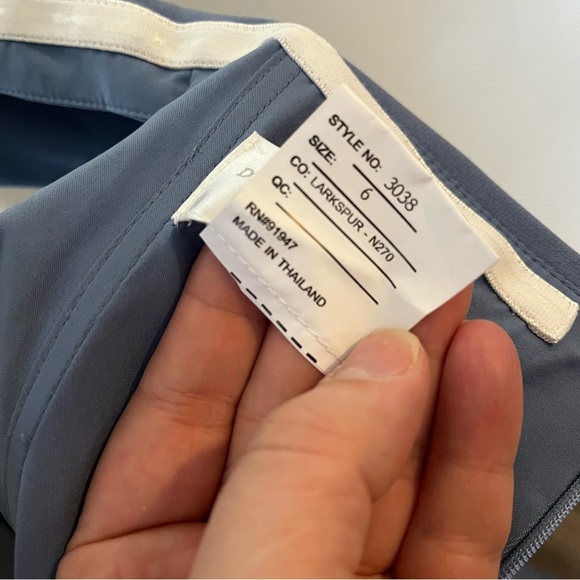 Dessy Collection Larkspur Blue Bridesmaid Dress 3038 - Picture 7 of 7